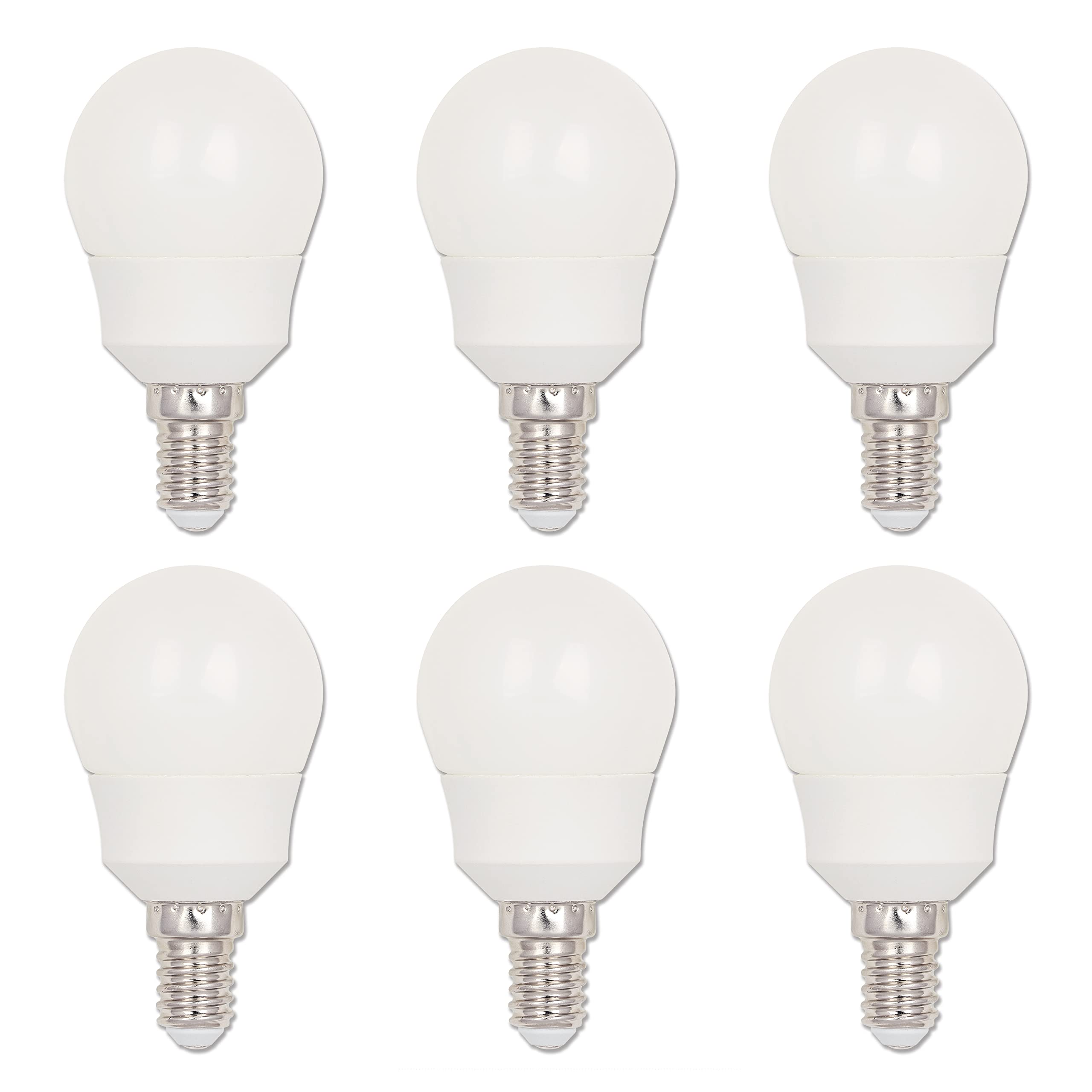 Ampoule LED E14 Westinghouse 5W blanc chaud dimmable G45 pack de 6