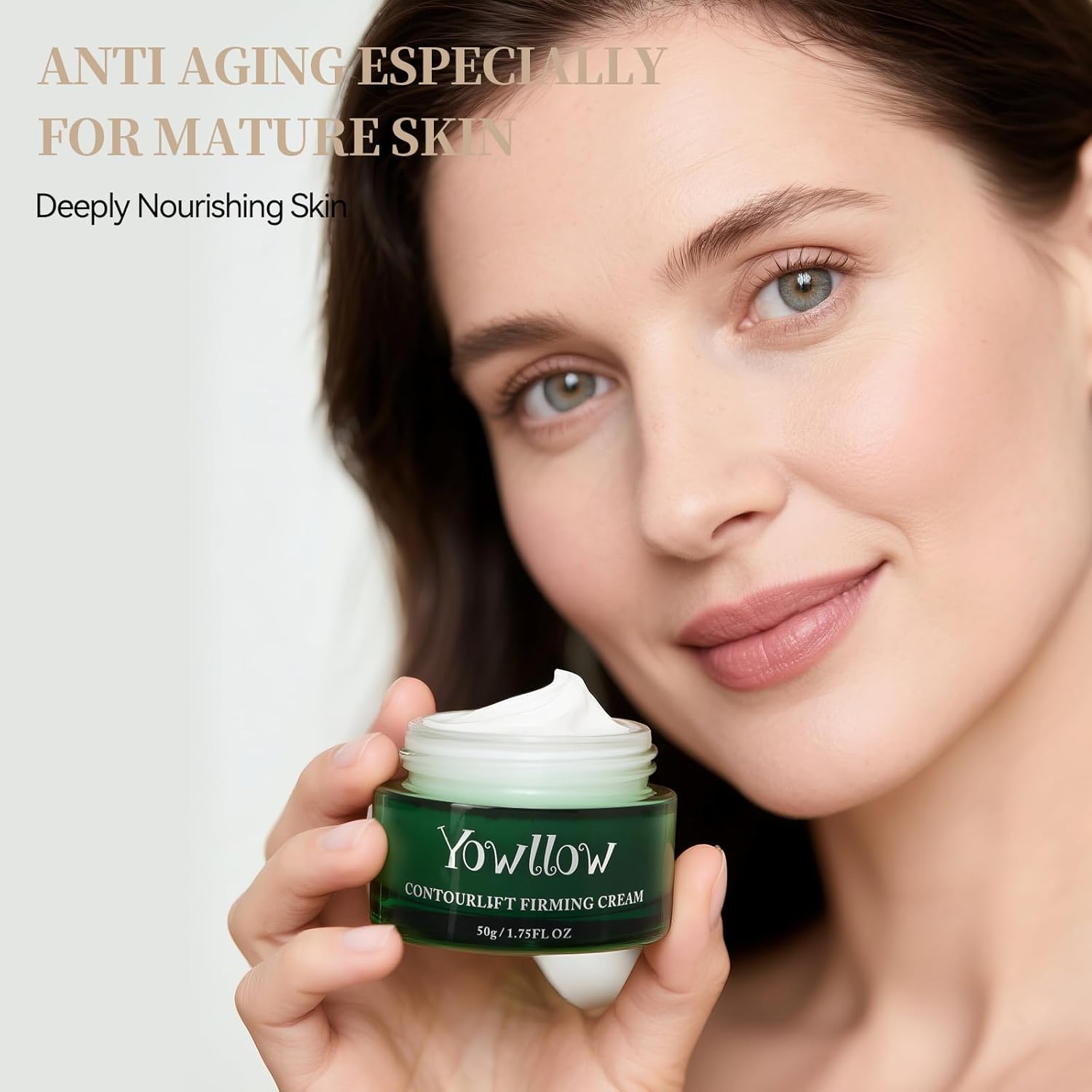 Anti-Aging Skin Moisturizer,Hydrating & Firming Skin Cream to Help Face Neck Lifting,Tightening and Reducing Wrinkle,Light Repair Cream for Women Men - Image 6