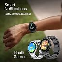 Fire-Boltt Phoenix Pro Round Smart Watch 1.39" Display with Bluetooth Calling, AI Voice Assistant,SpO2 & Heart Rate Monitor, 120+ Sports Modes,IP67 Waterproof Metal Smart Watch for Men & Women - Black gallery image