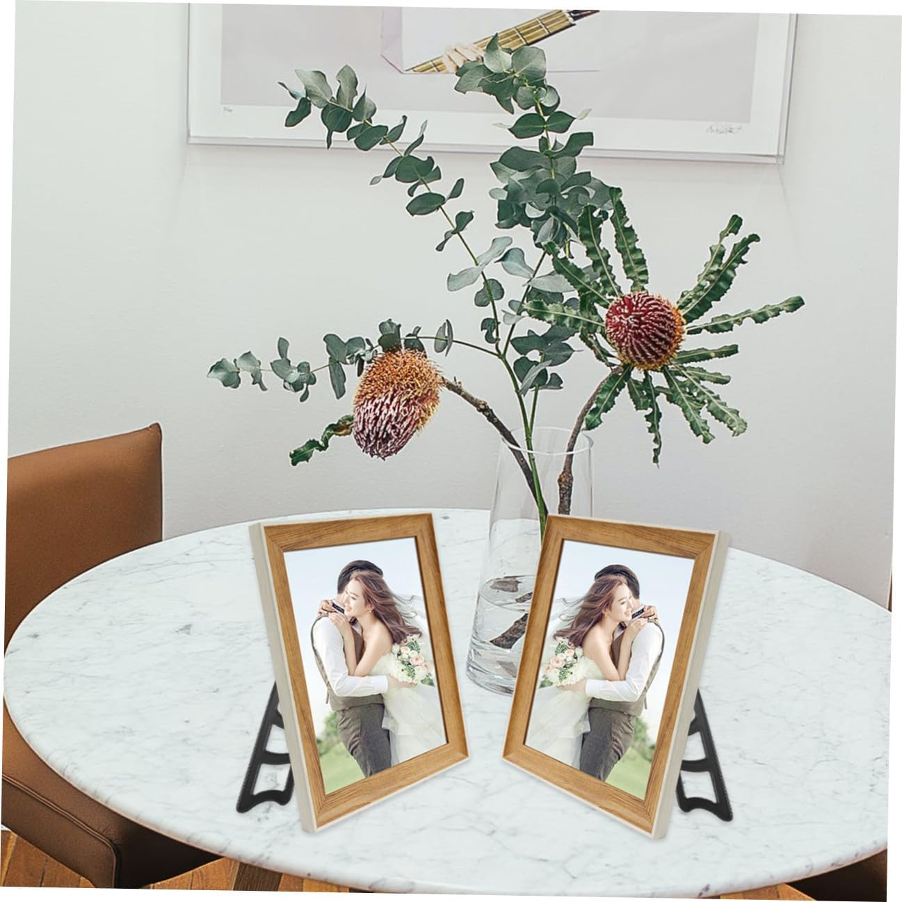 Little Black Ladder Bracket Photo Frame Bracket Frame Mount Plastic Display Racks