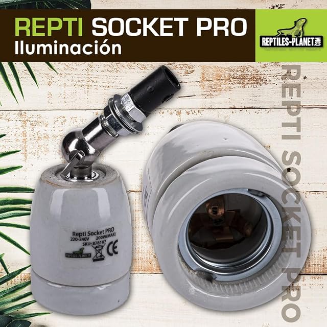 Foto 3 de 6 de Reptiles Planet Repti Socket Pro - Lámpara para terrario