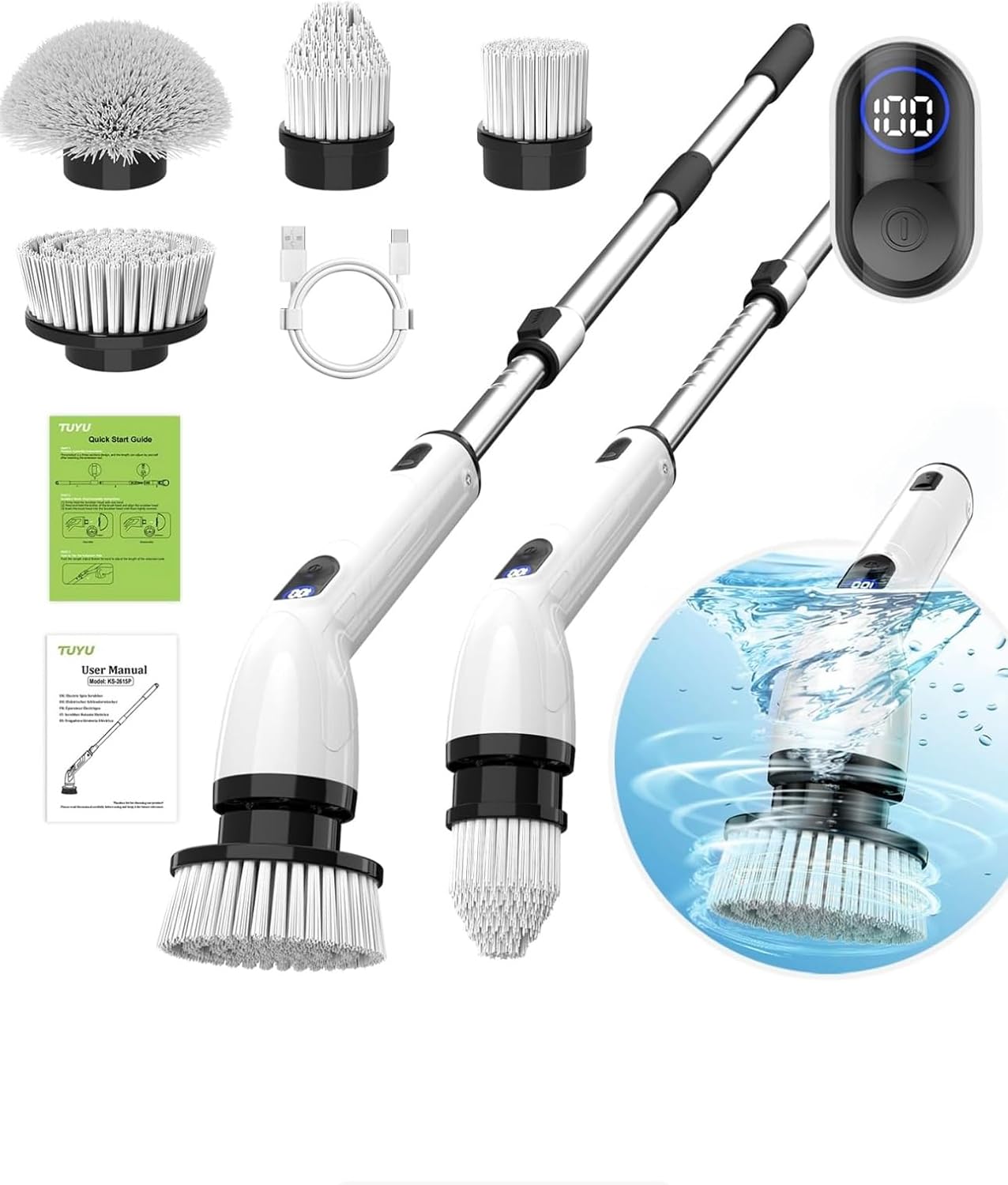 Multi-Purpose Cleaning Brush – Durable Bristles for Kitchen, Bathroom, Tiles and Household Use