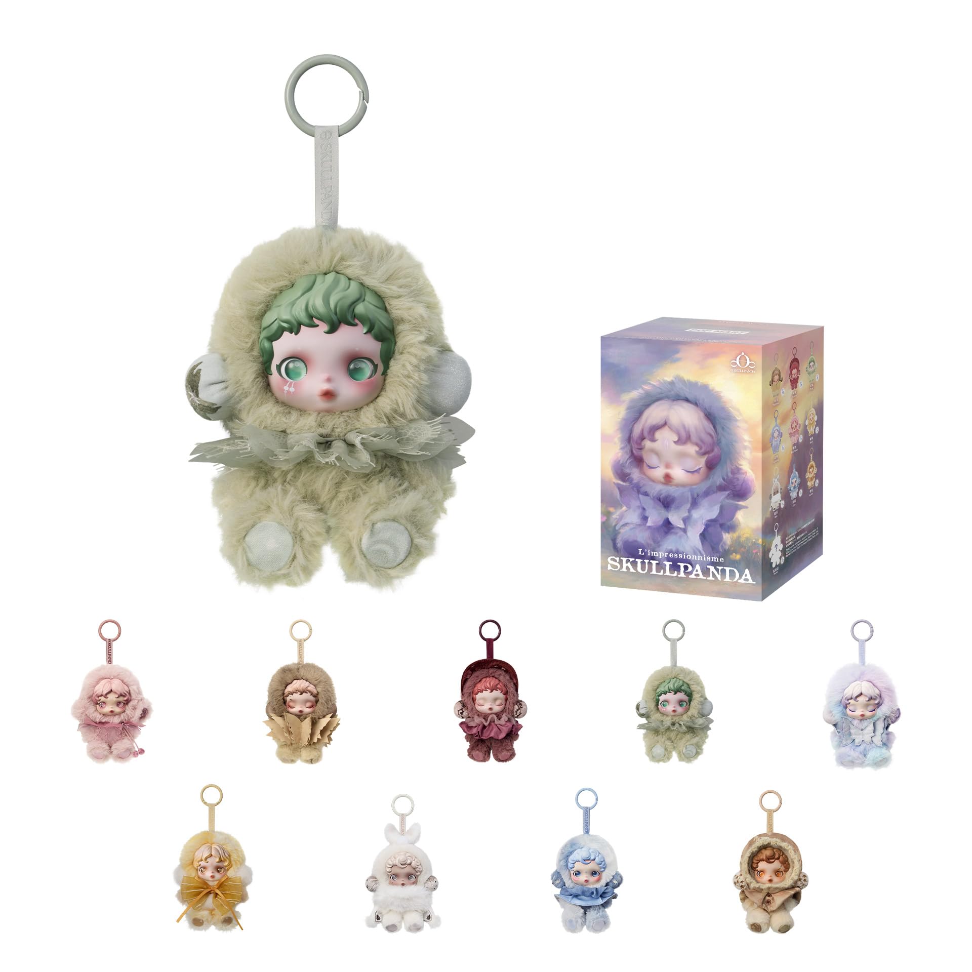 Amazon.co.jp: POP MART SKULLPANDA L'Impressionnismeシリーズ