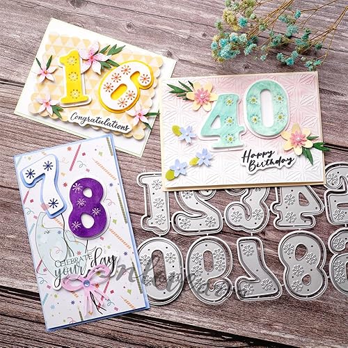 Miniatura 4 de Kokorosa Troqueles para álbumes de recortes, troqueles de corte de arte de borde ondulado, troqueles de corte de metal para manualidades, troqueles