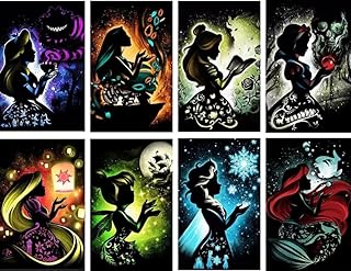 ZSWLLHP 8 Pack Disiney Diamond Painting Kits,...,