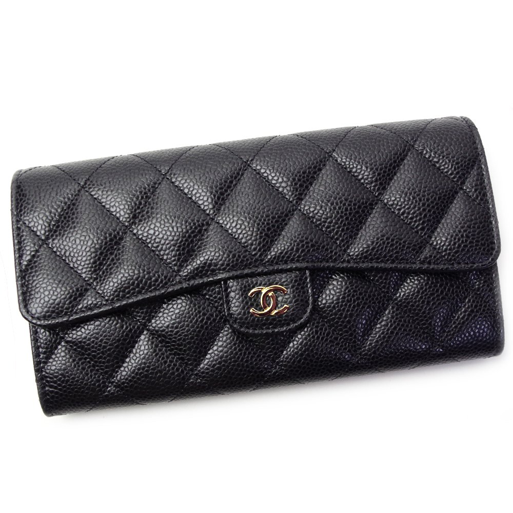 Amazon | シャネル 長財布 レディース CHANEL マトラッセ キャビア