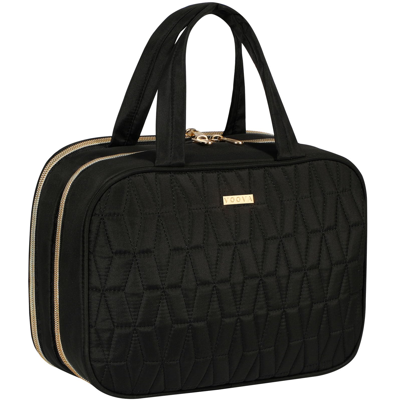 Voova Hanging Travel Toiletry Bag for Women Men, Waterproof Makeup Cosmetic Organizer Holder for Toiletries Accessories, Traveling Essentials,Shampoo,