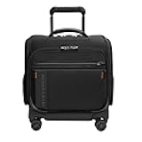 Cabin Spinner - Carry On Luggage for Travel, Suitcases with Wheels, Softside Rolling Bag for Men & Women, Fits Under Plane Seat, Telescoping Handle - ZDX Collection, Black