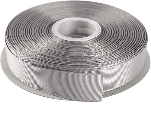 ITIsparkle Cinta de grogrén de 1 pulgada de 50 yardas, juego de rollos para envolver regalos, libros de recortes, recuerdos de fiesta, trenzas de