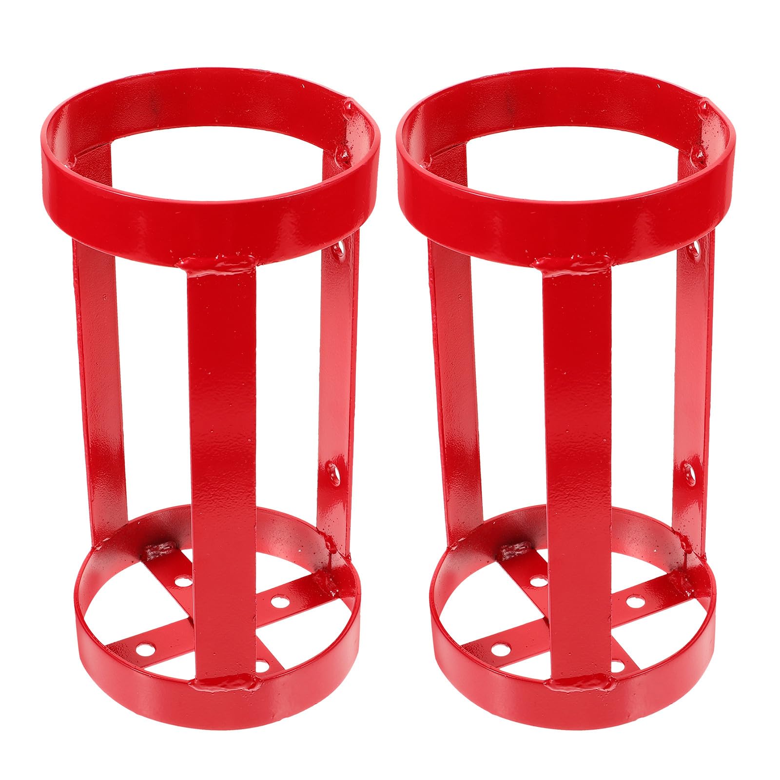 Cabilock 2piezas Soporte para Extintor de Incendios Fijación Metálica Inoxidable Soportes para Pared Equipo de Seguridad de Emergencia para Auto Rv Camión