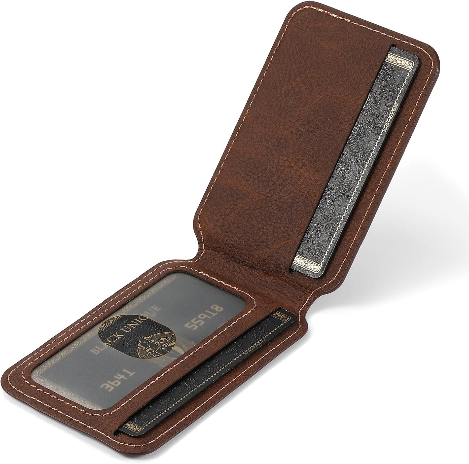 Magnetic Case for Google Pixel 9 Pro/9 Pro XL/9, Detachable Wallet Leather Case with Card Slot Kickstand Business Retro Phone Cover,Black,9 Pro 6.3''