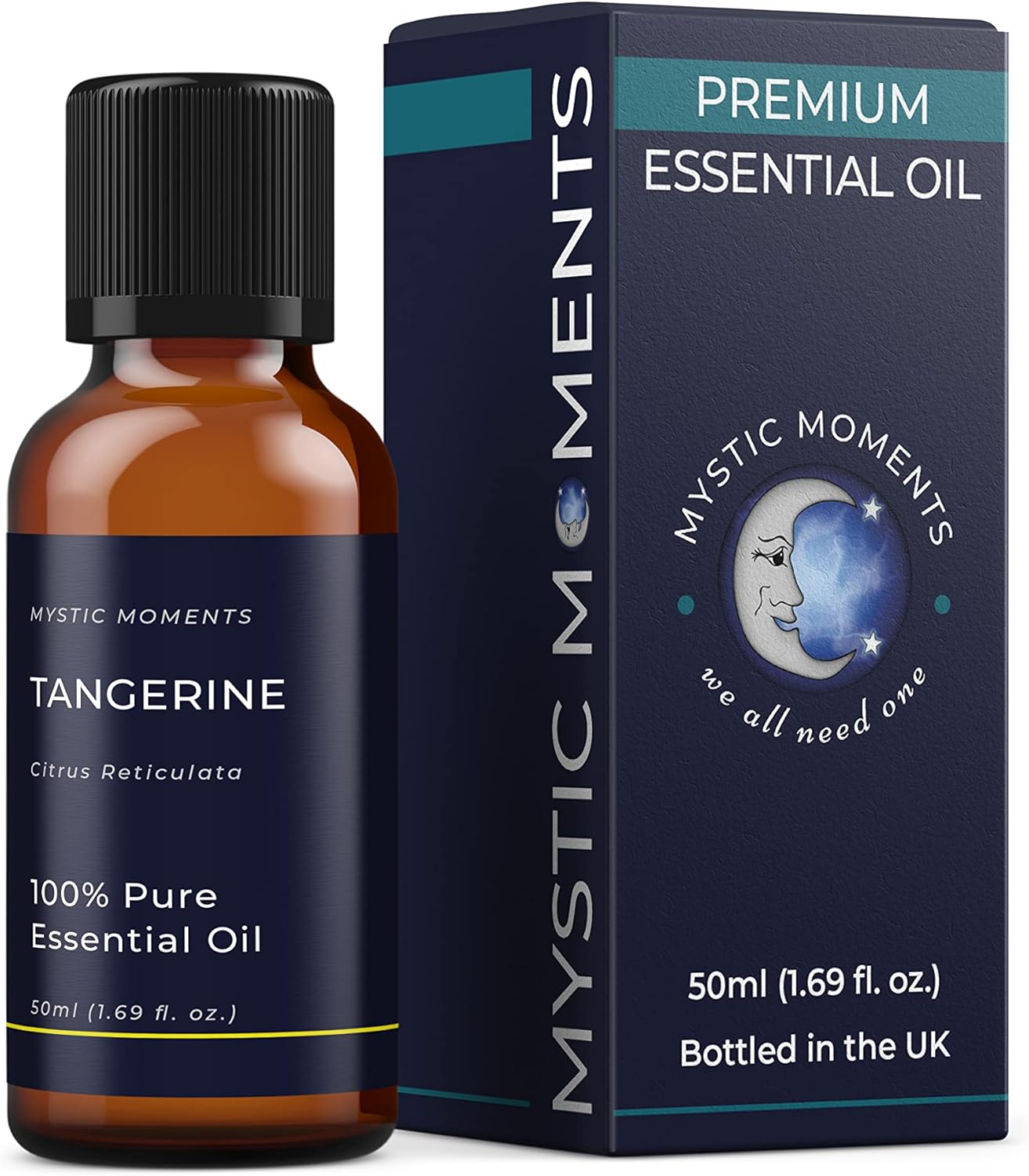 Mystic Moments | Tangerine Essential Oil 500g (Citrus reticulata) | Sweet Fresh Citrus Aroma | Uplifting & Refreshing Scent for Diffusers and Home Fragrance