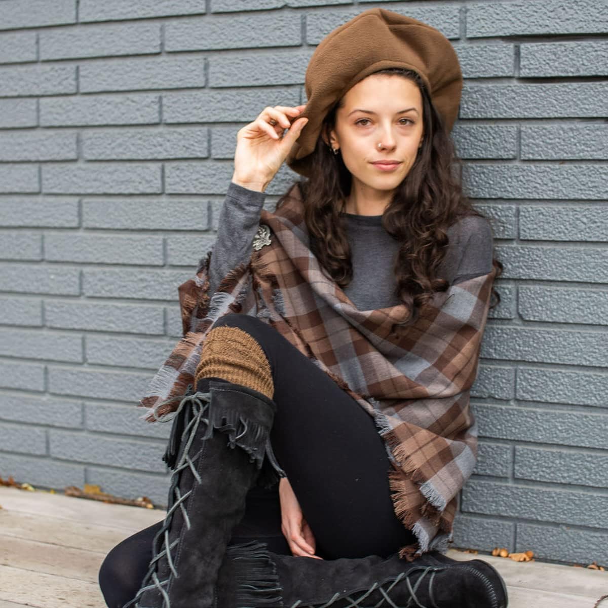 The Celtic Croft Outlander Inspired Fleece Scots Bonnet
