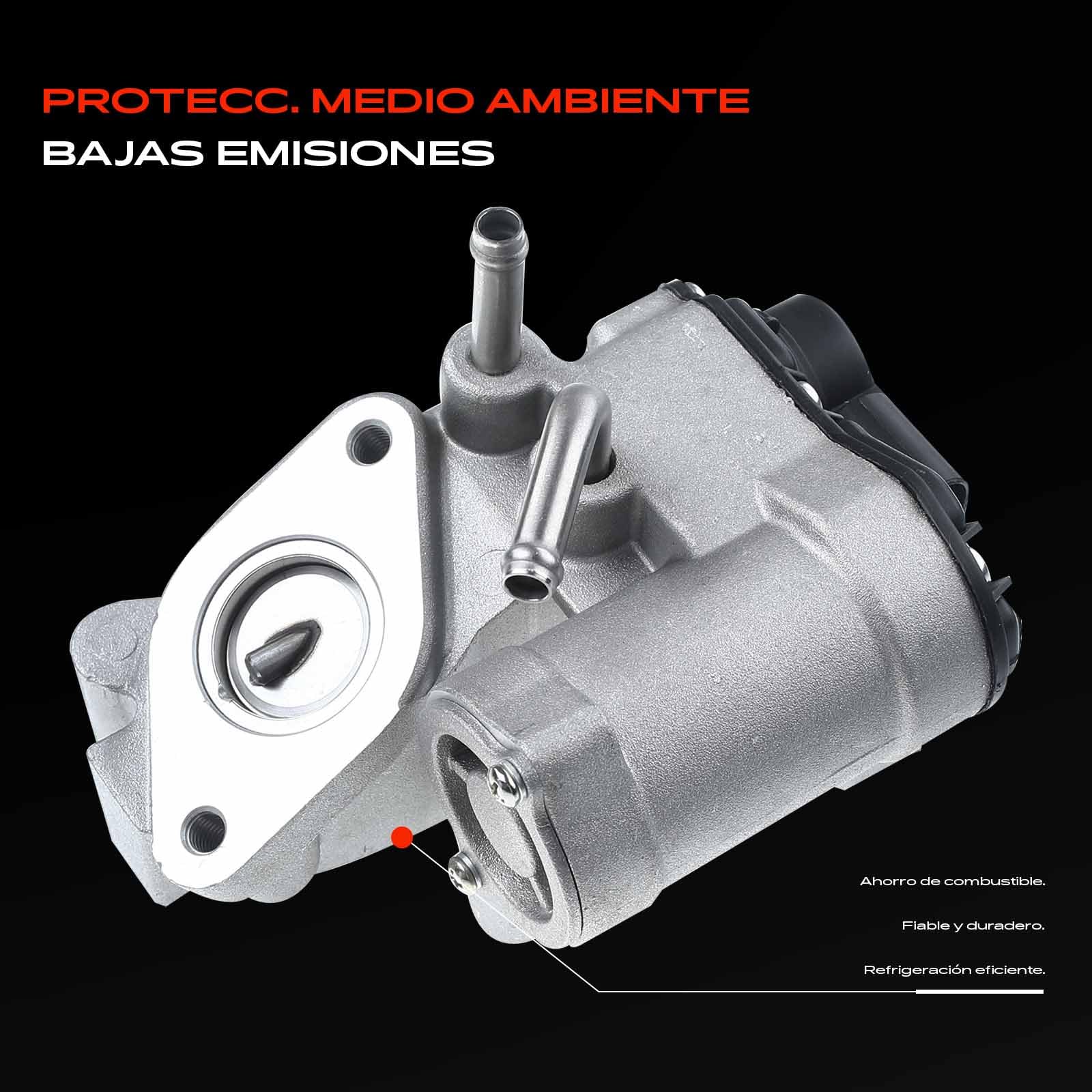 Frankberg Válvula EGR de 5 Polos 2231000QAA | Compatible con: Plataforma/chasis Movano X70, Volquete Movano H9, Autobús Interstar X70, Caja Interstar X70