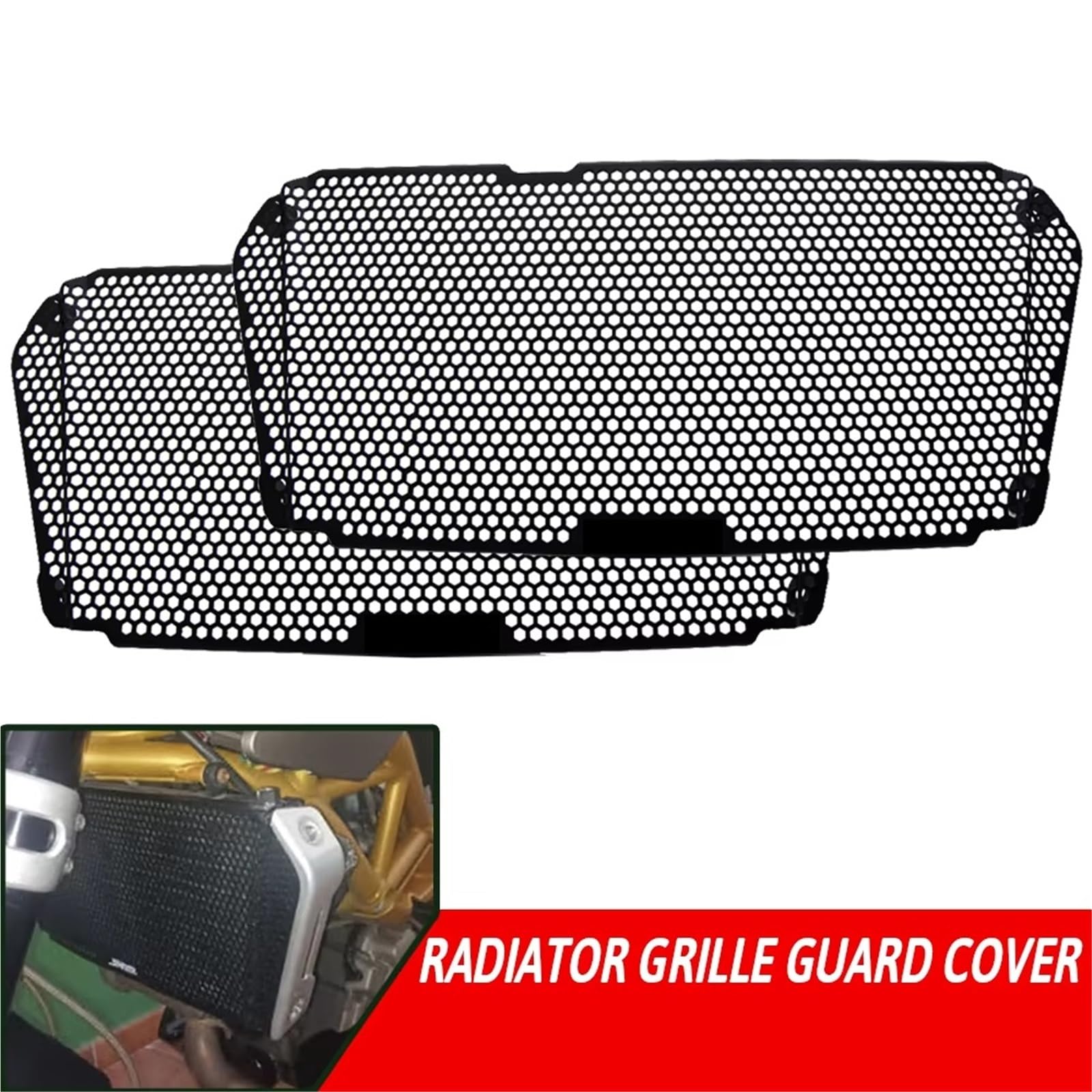 Moto Copri Radiatore Griglia Per Aprilia Per Shiver 900 2018-2023 Per SL 750 2007-2017 Motociclo Copertura Della Griglia Radiatore | Rete Di Protezione Della Copertura Della Protezione Della Griglia Del Radiatore Accessori Moto