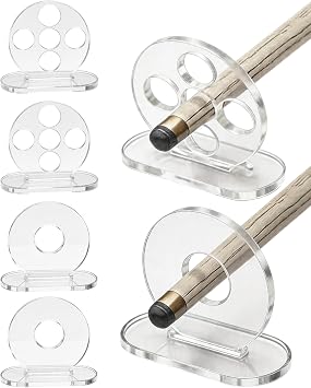 Acrylic Billiards Training Aids Set 2-Piece Single & 2-Piece 5-Hole