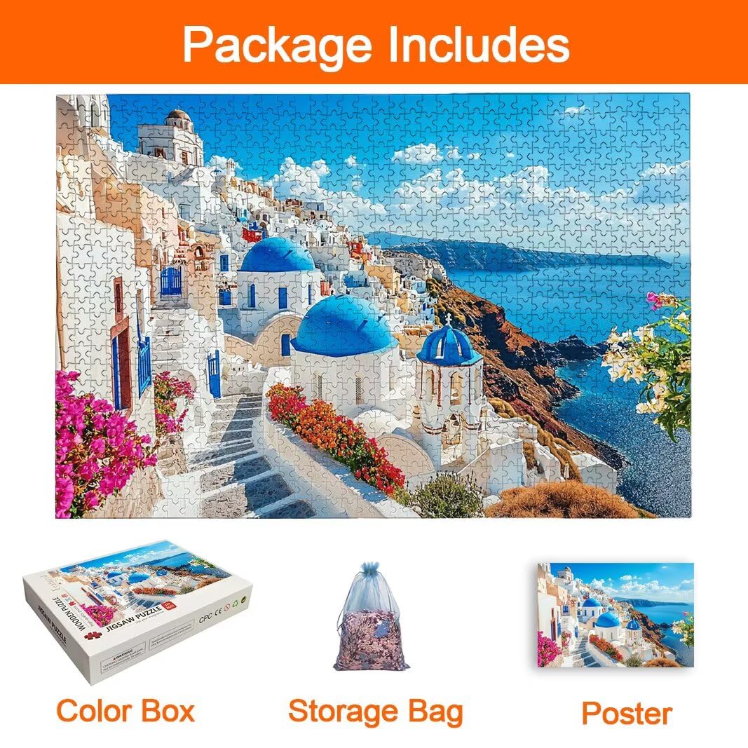 Puzzle Paesaggio, Puzzle 1000 Pezzi Adulti per Decor, Regalo Donna -8372