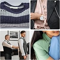 Vista 7 de 250 pines de seguridad pequeños, de 0.75 pulgadas / 0.748 in para ropa, pasadores de seguridad de metal para ropa, costura, artesanías, fabricación