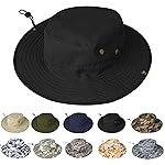 Sun Hats for Men Women Boonie Hat Foldable Fishing Hat UPF 50+ Bucket Hat for Fishing Hiking Garden Safari Beach