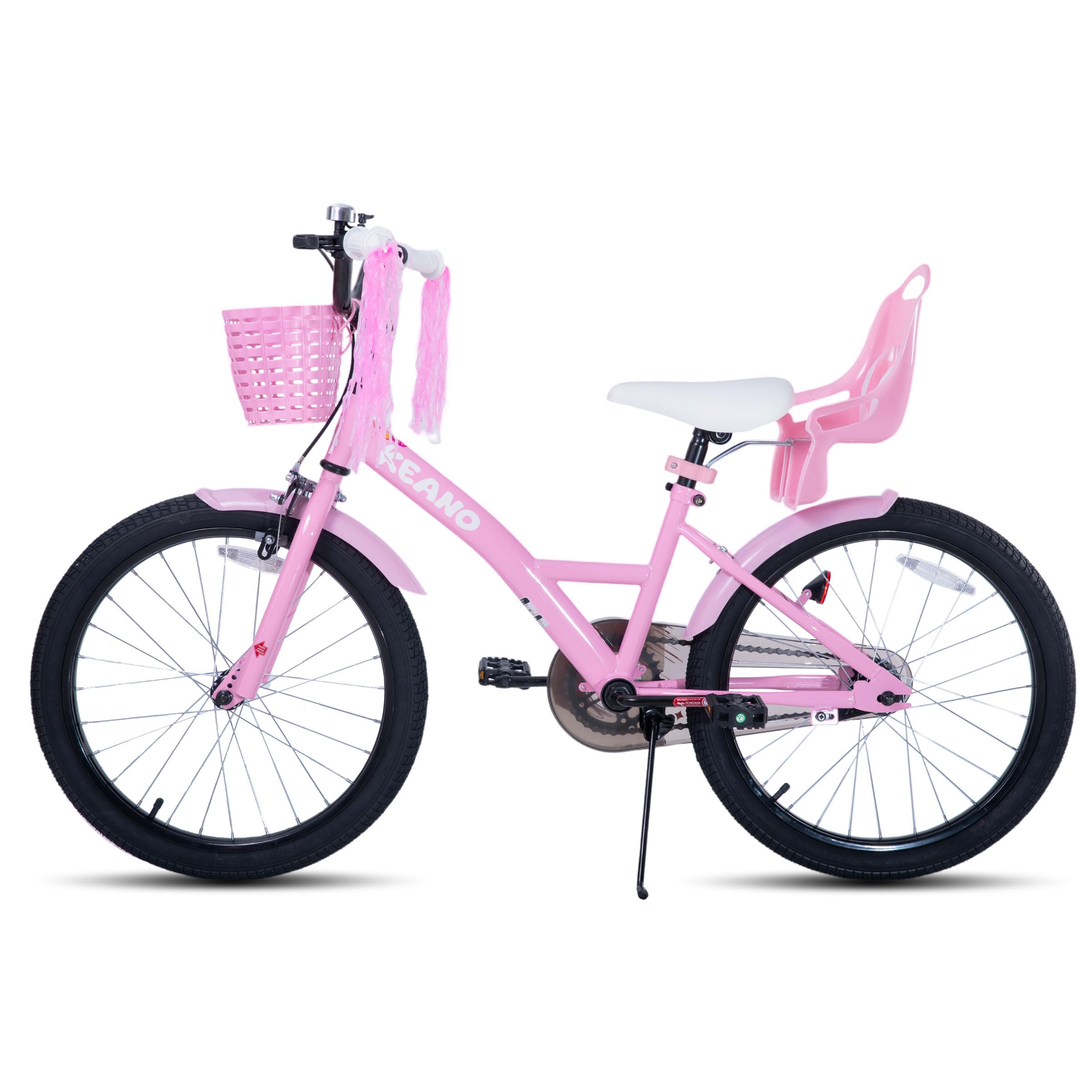 JOYSTAR Bicicleta infantil Zinnia de 14/16/20 pulgadas para niñas de 2 a 11 años, bicicleta para niña con ruedas estabilizadoras, pancarta y serpentinas — view 11