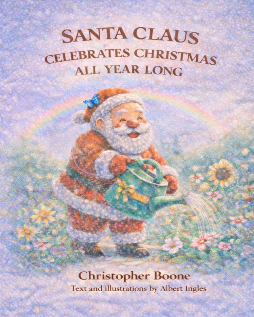 Santa Claus Celebrates Christmas All Year Long