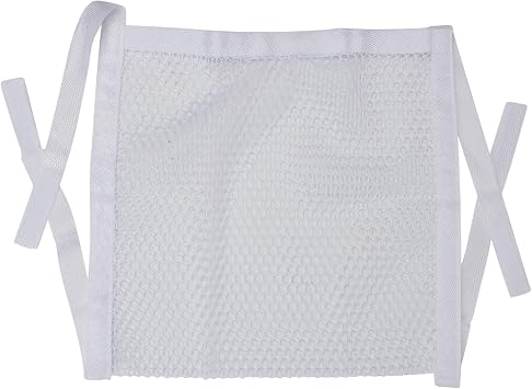 Household Essentials 135 Polyester Sneaker Wash and Dry Bag for Laundry Machines - White