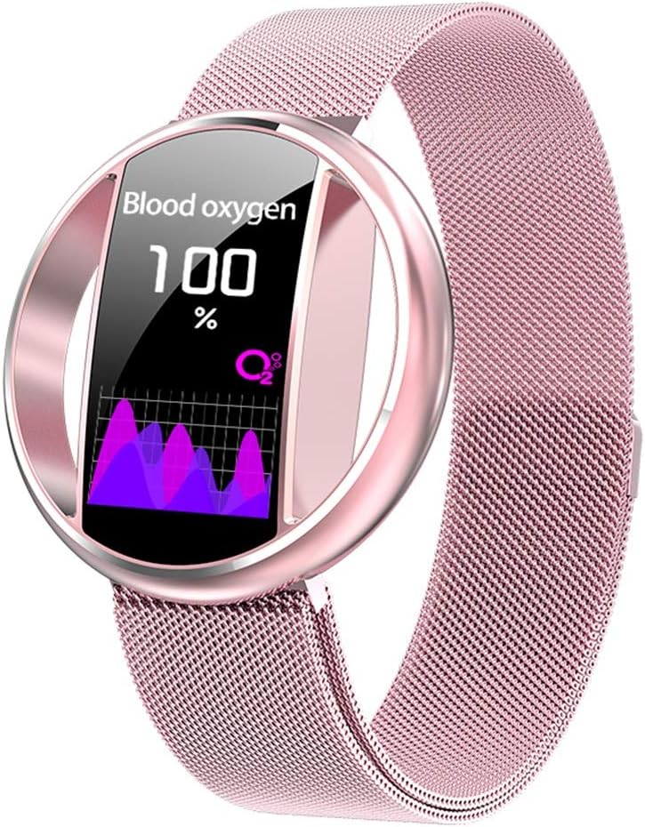 Nologo Women's Smart Watches for Samsung IPhone with Heart Rate, Blood Pressure, Pedometer, Calorie, Waterproof Sports Bracelet Waterproof Fitness Tracker