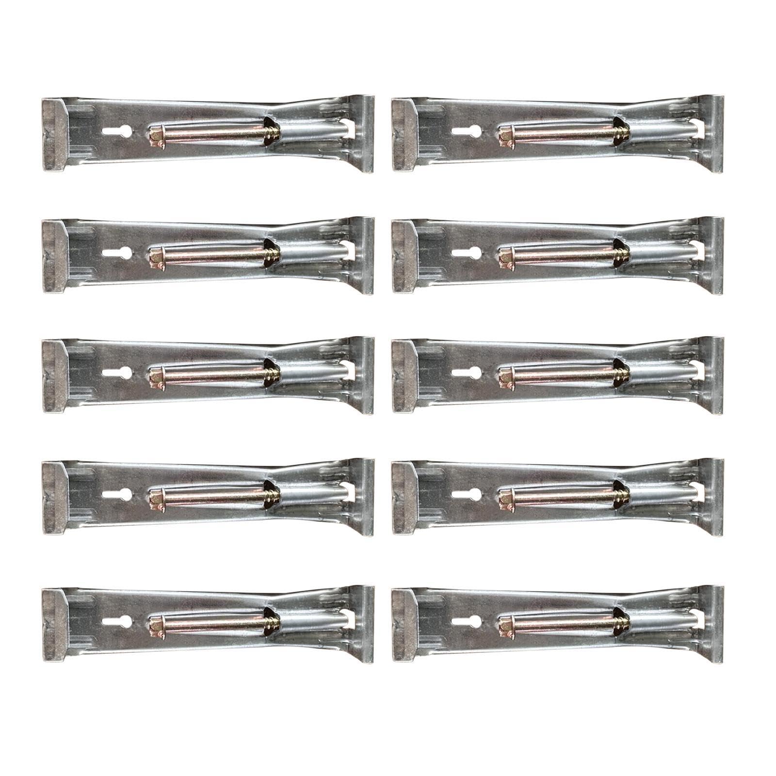 LR Decor E-Shop 10 Pieces 5 inch Heavy Duty Easy Install Rain Gutter Brackets Gutter Hangers-image-42