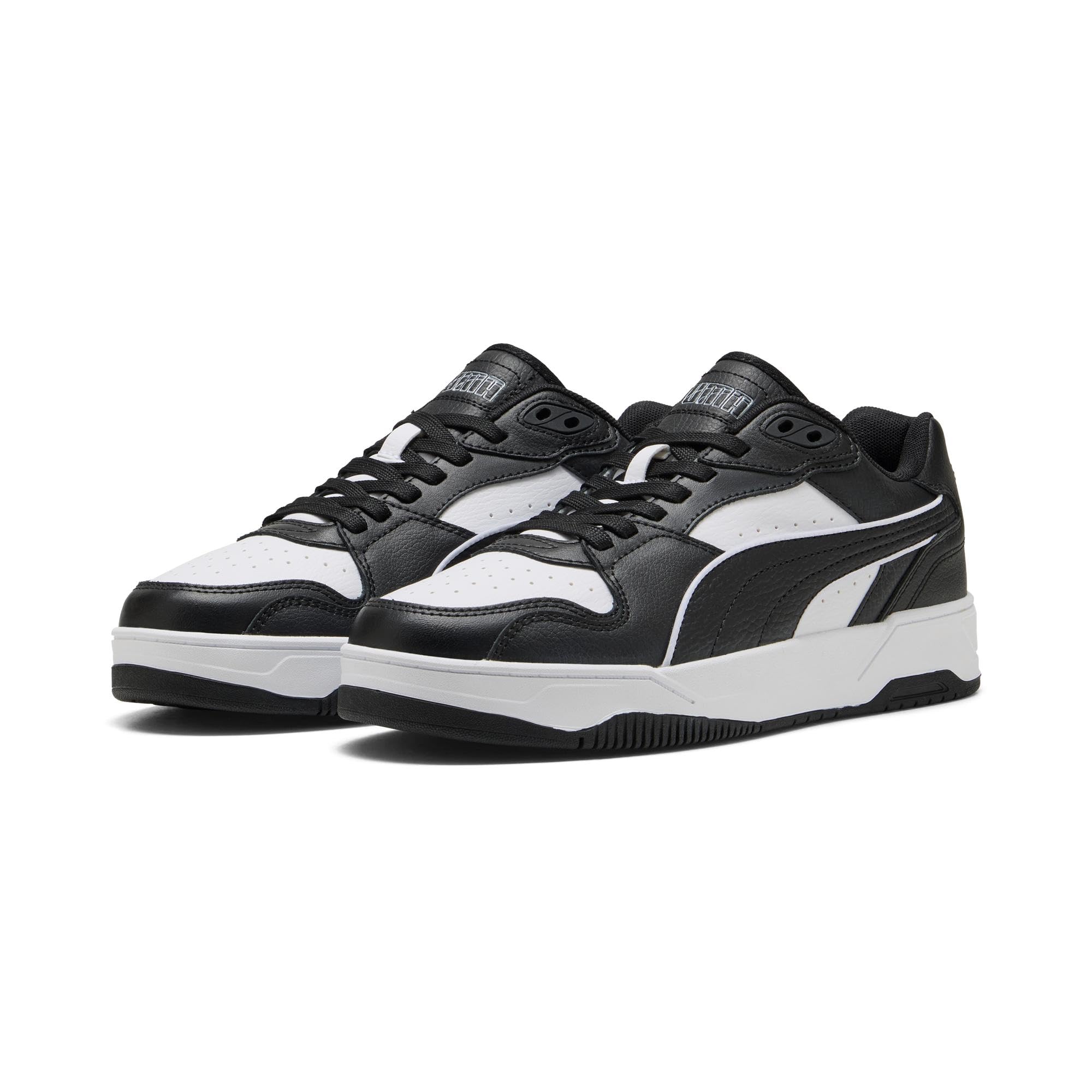 Puma RBD Break Low Sneaker Unisex 402586 03 Weiss/schwarz