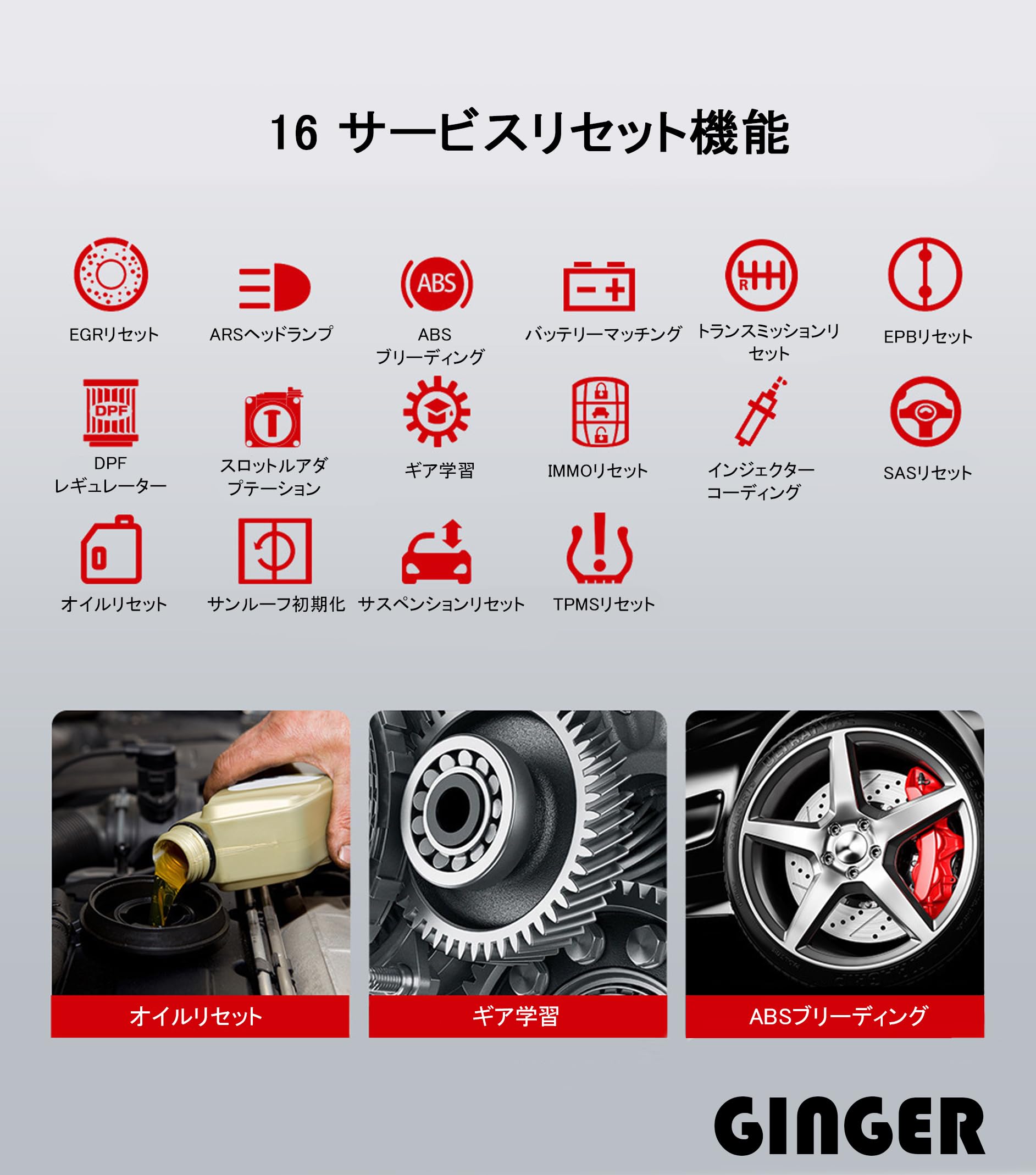 Amazon.co.jp: OBD2 診断機 Bluetooth 車用 フルシステム診断・16種類