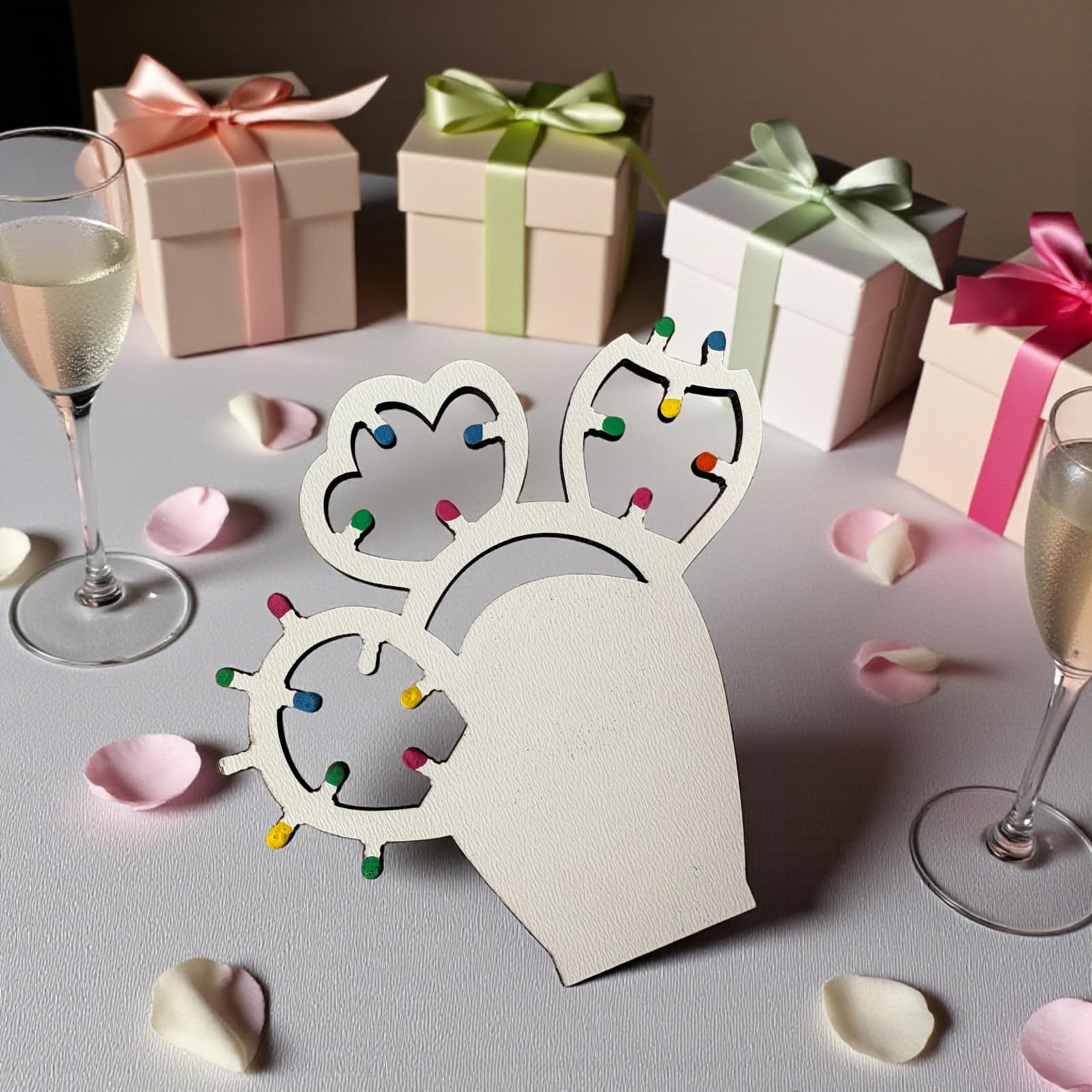 Doni Bomboniere Matrimonio 6 pz Calamite Tema Puglia A Forma Battesimo Comunione Cresima Compleanno di Luminarie Cactus Idee Regalo Complete Originali Economiche