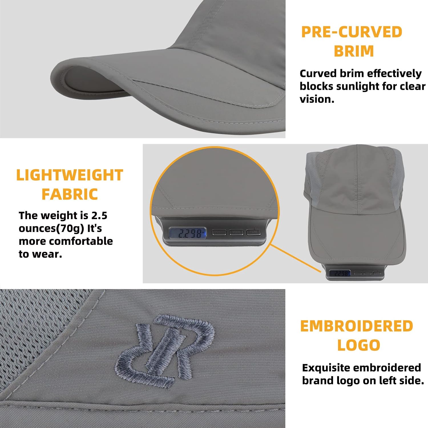 Quick Dry Running Cap for Men, Women image 4