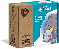Vista 1 de Clementoni - 20826 - My First Puzzle Play for Future - Disney Animal Friends - 3+6+9+12 piezas - Hecho en Italia - Materiales 100% reciclados