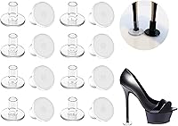 Vista 10 de Heel Protectors Heel Caps for High Heels Boot Heel Replacement for Women Walking on Grass Non-Slip Heel Covers