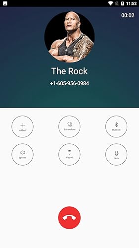 Fake Vide Call From The Rock Prank