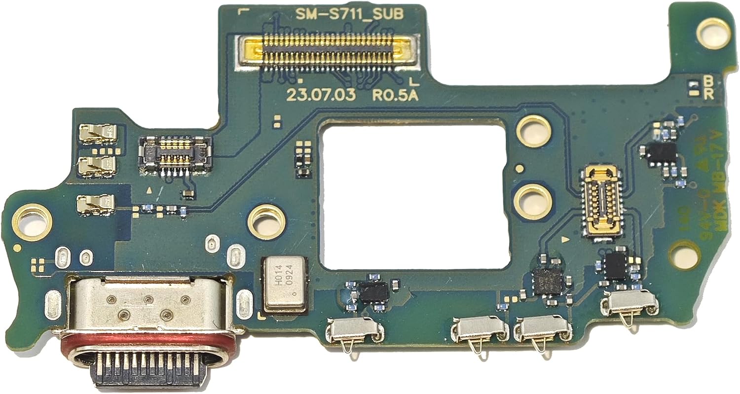 Charging Port Assembly Repair Part for Samsung Galaxy S23 FE SM-S711B