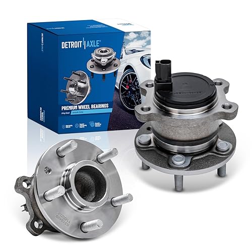 Miniatura 24 de Detroit Axle - Bujes de rodamiento de rueda delantera 4WD para Ford F-150 03-06 Expedition Lincoln Navigator 06-08 Mark LT[6-Lug] 2004 2005 2006