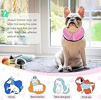 Vista 5 de Protective Inflatable Collar for Dog and Cat, Dog Cone Collar Alternative After Surgery,Pet Recovery Collar for Small Medium Large Dogs Cats,Soft