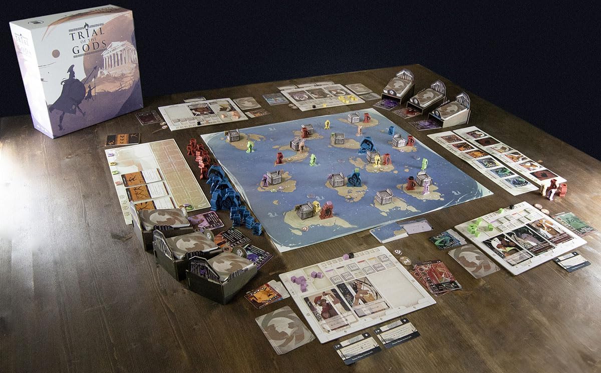 Trial of The Gods Board Game