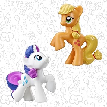 My Little Pony Toy Rainbow Equestria Favorites 10 Figure Collection, for Kids Ages 3 Years Old and Up