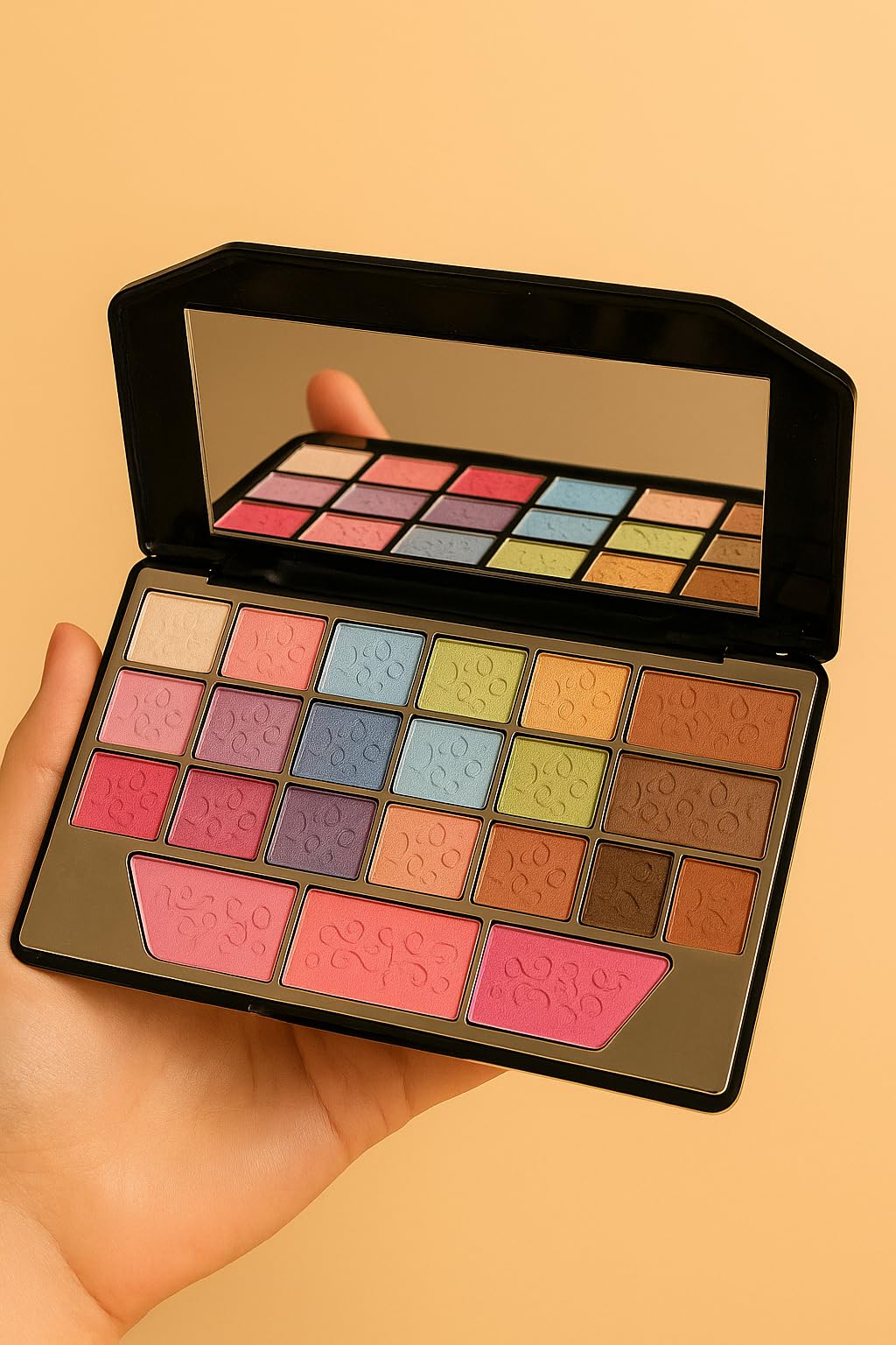 MEGAGA USA Professional Makeup Palette – 30 Long-Wear Shades for Artists & Everyday Glam-image-48