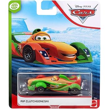 Die Cast Rip Clutchgoneski 11 15 1 55 Scale Mattel Disney Pixar Cars Wgp World Grand Prix Toys Games Die Cast Vehicles