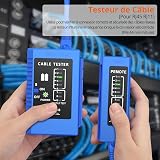 Proster RJ45 Crimp Tool Kit RJ45 Pass Through Crimp Tool CAT5 CAT5e CAT6 - 4