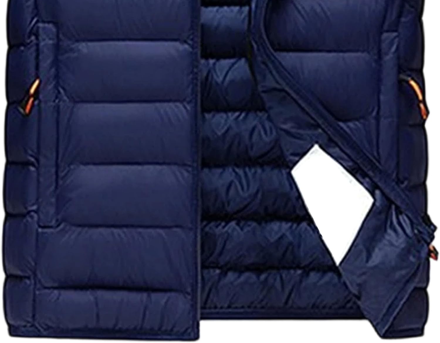 Maiyifu-GJ Men's Warm Winter Puffer Jacket Hooded Lightweight Down Coat Windproof Thicken Quilted Padded Outerwear