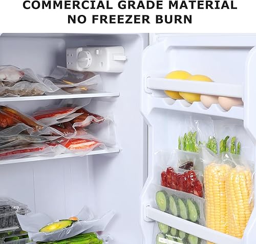 Miniatura 8 de Bonsenkitchen Vacuum Sealer Bags, 50 Quart 8" x 12" Precut Food Sealer Bags, Commercial Grade, BPA Free, Heavy Duty, Customized Size Vacuum Bags for