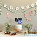 TrifleArte Bruh I'm 13 Blue Glitter Birthday Cake Topper | Premium Number Cake Decoration | Sturdy Stick | Party Decoration for Kids, Teens & Adults gallery image