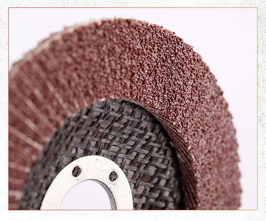 Best Promo YYaaloa 4 pack 4.5 Inch Flap Discs Sanding Grinding Wheels 40 60 80 120 Grit Aluminum Oxide Abrasives,Grinder disc 4-1/2 Inches for Angle Grinder (4.5inch 4 pack-40 60 80 120 Grit)