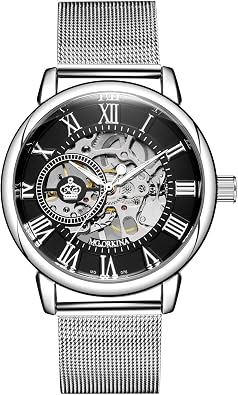Wristwatch Mens Royal Classic Roman Index Automatic-self-Wind Mechanical Watch