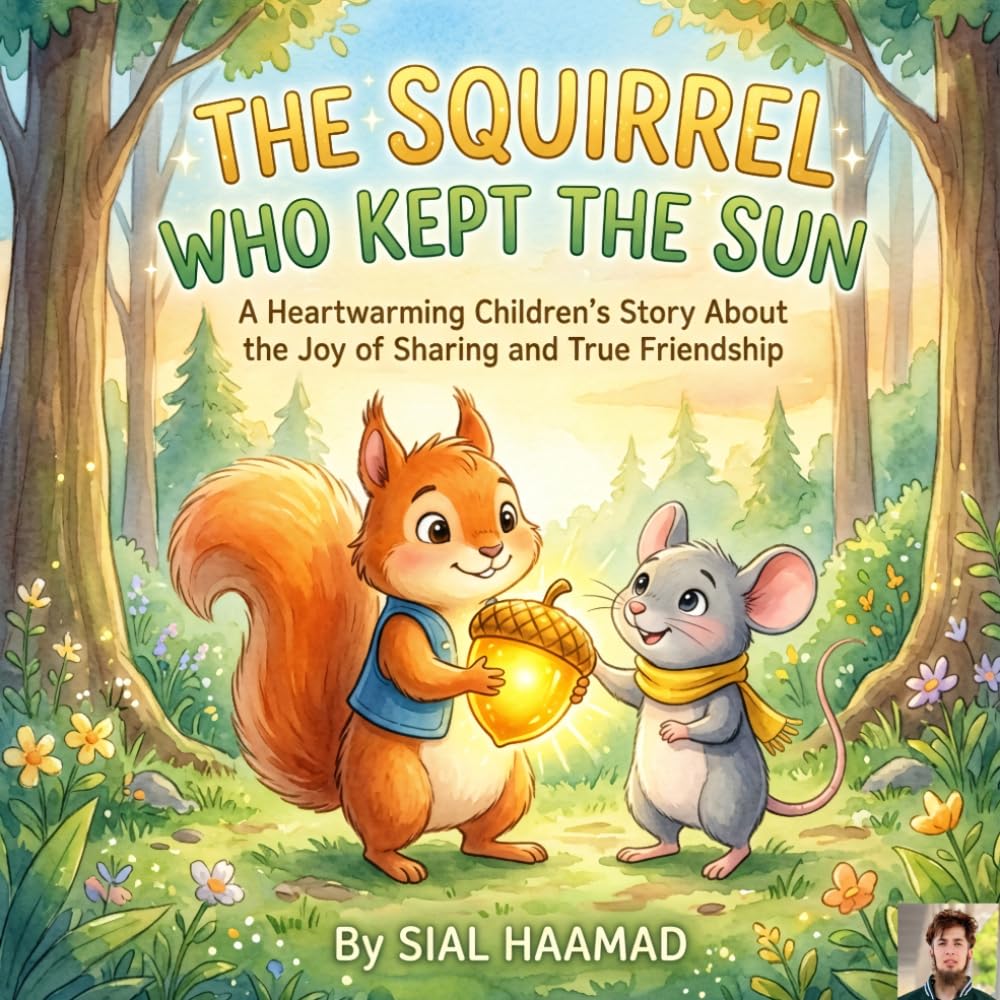 The Squirrel Who Kept the Sun: A Heartwarming Children’s Story About the Joy of Sharing and True Friendship