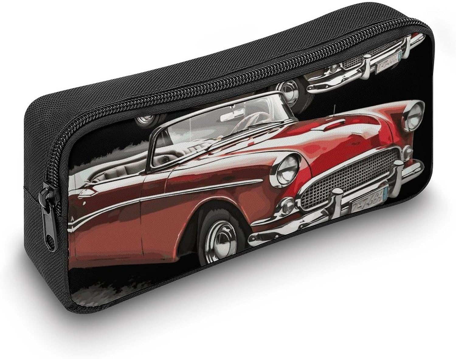 Large Capacity Pencil Case Multi-Purpose Makeup Pouch With Sturdy Zipper image 5